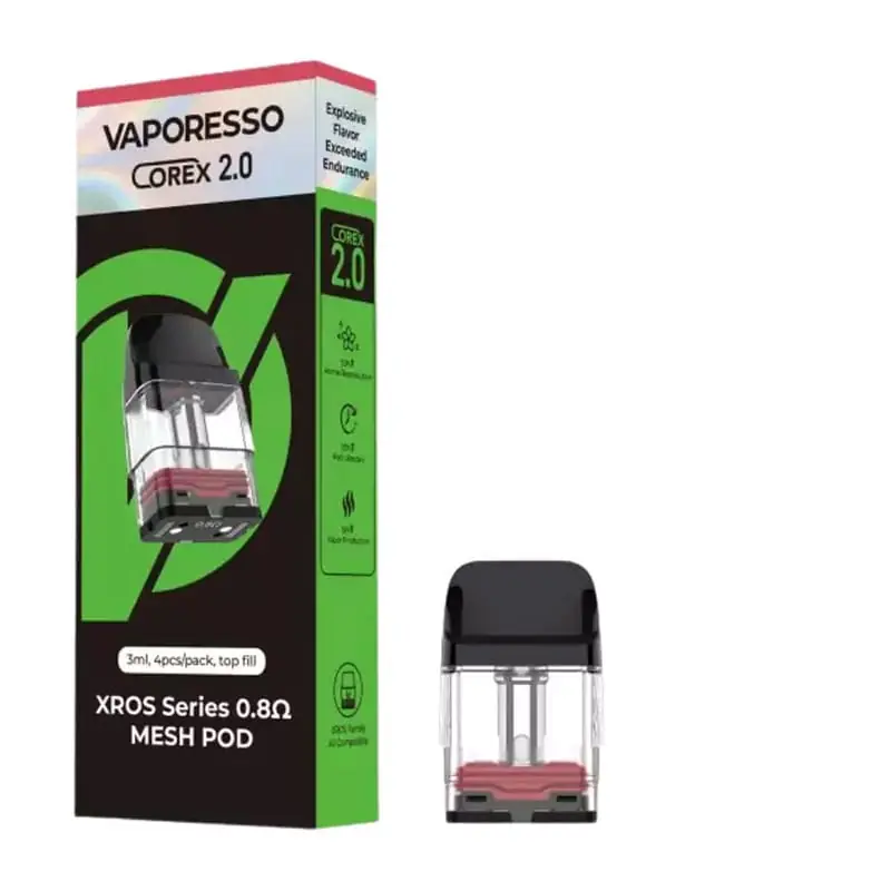 Coil Cartucho Vaporesso Xros Series (Unidade) 3ml – 0.8 Ω