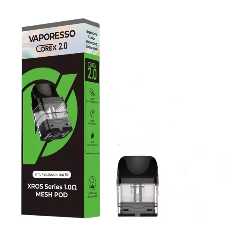 Coil Cartucho Vaporesso Xros Series Corex (Unidade) 2ml – 1.0 Ω