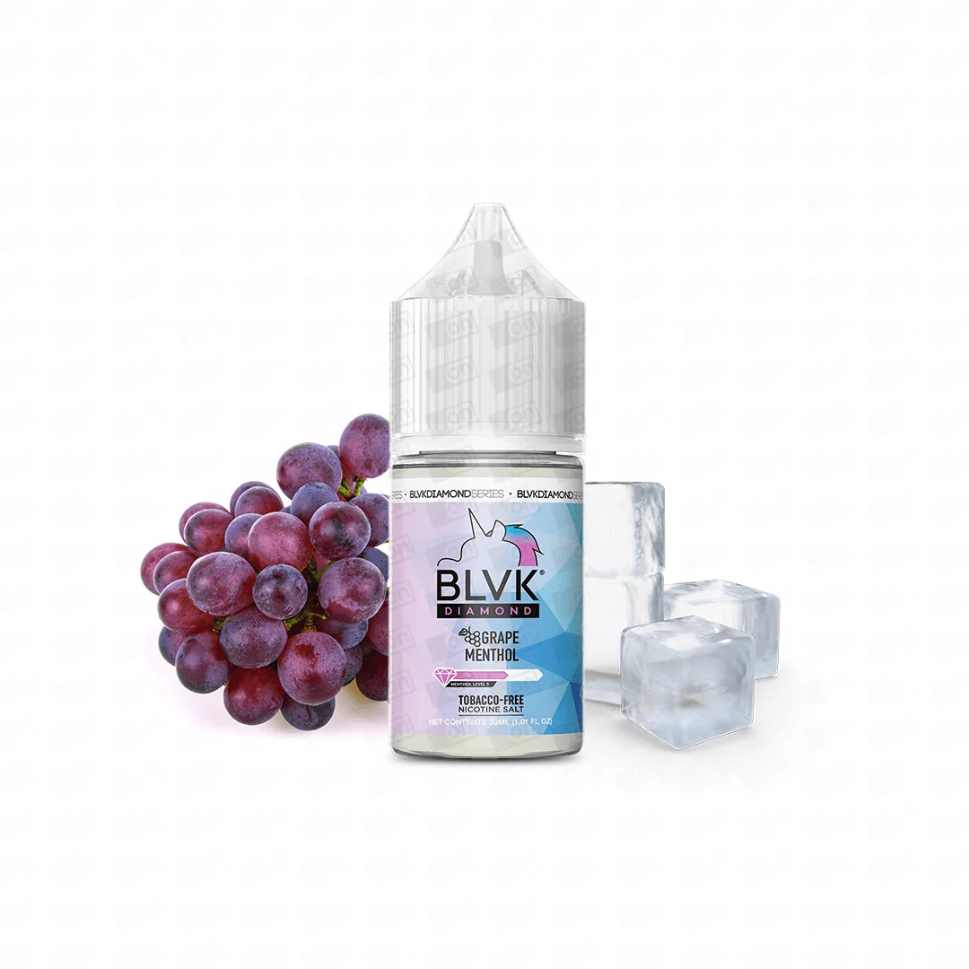 Líquido Blvk Diamond NicSalt – Grape Menthol
