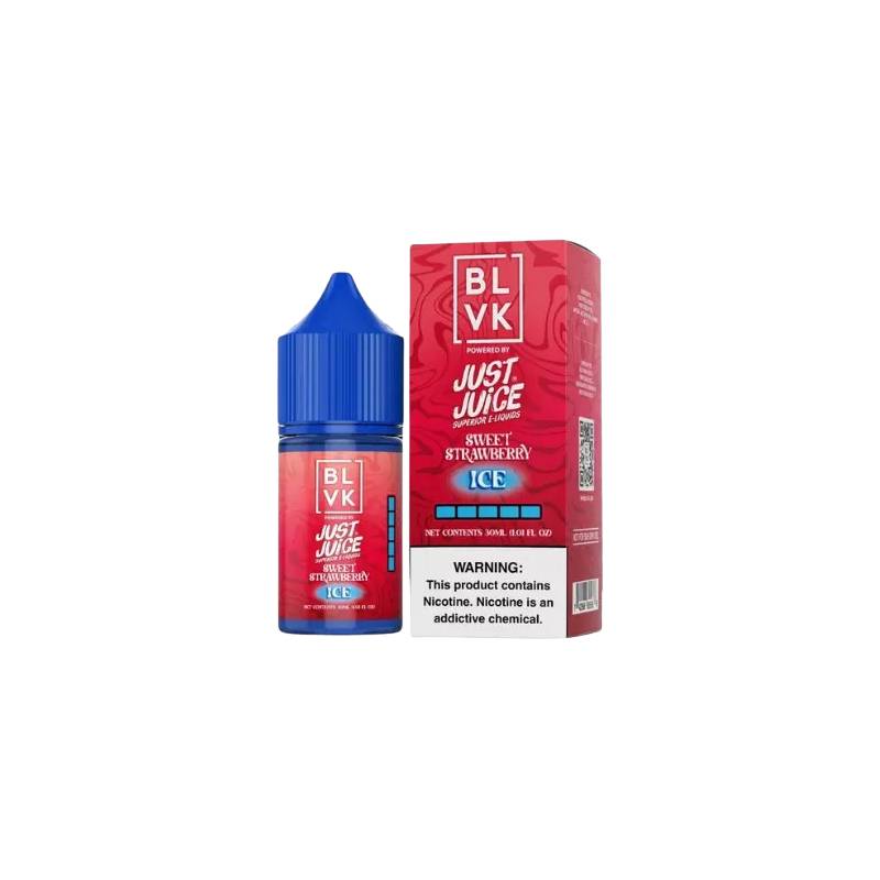 Líquido Blvk Just Juice Nicsalt – Sweet Strawberry Ice