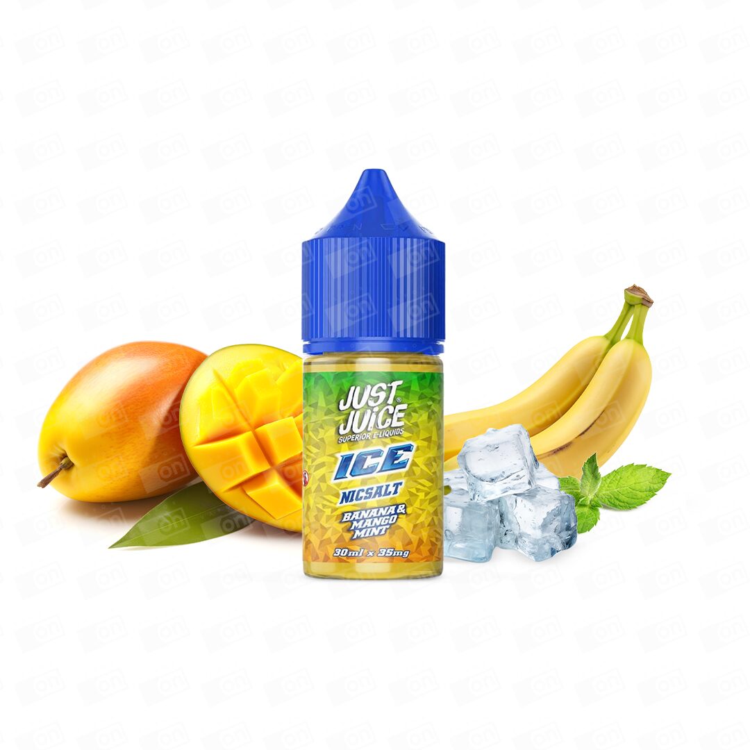 Líquido Just Juice Ice NicSalt – Banana & Mango Mint
