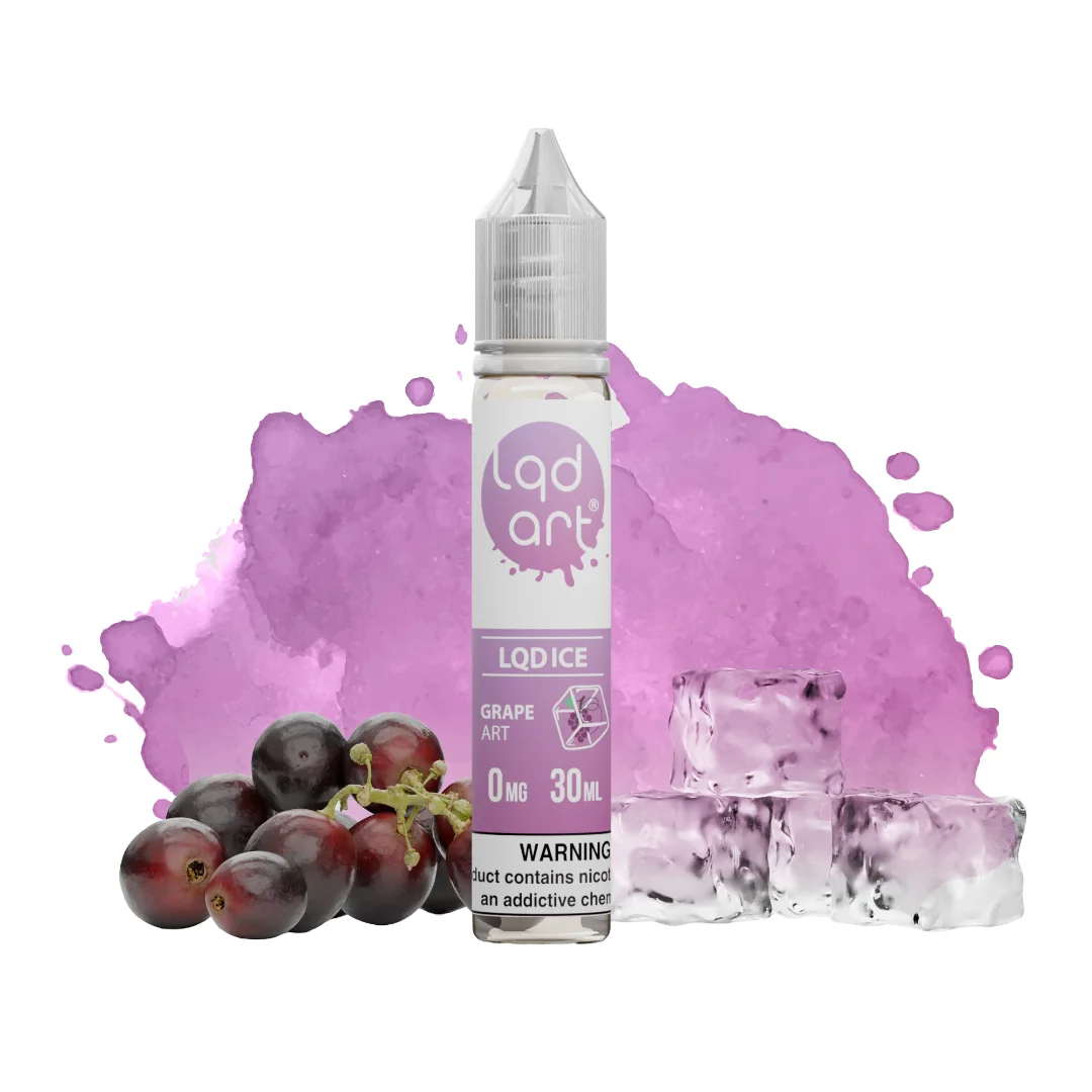 Líquido LQD Art Freebase Ice – Grape Art Ice